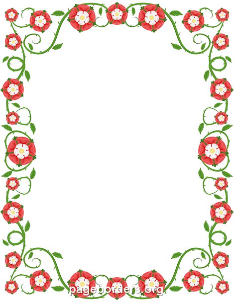 tudor page border|Tudor Rose Page Borders (teacher made) .